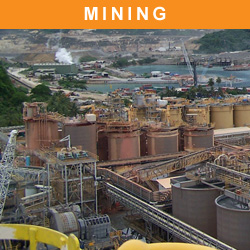 Products for the mining industry